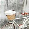 Happy Ride Wicker Bicycle Basket For Dogs And Cats